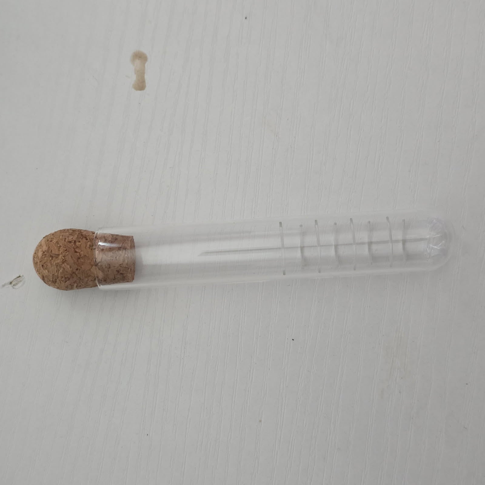 Glass Tube with Cork Tea Diffuser