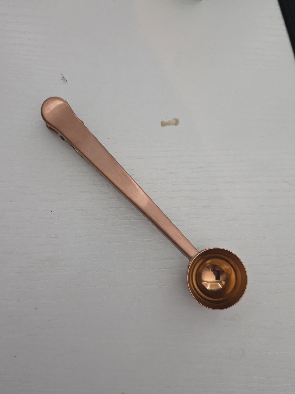 Metal Tea Scoop with Bag Clip