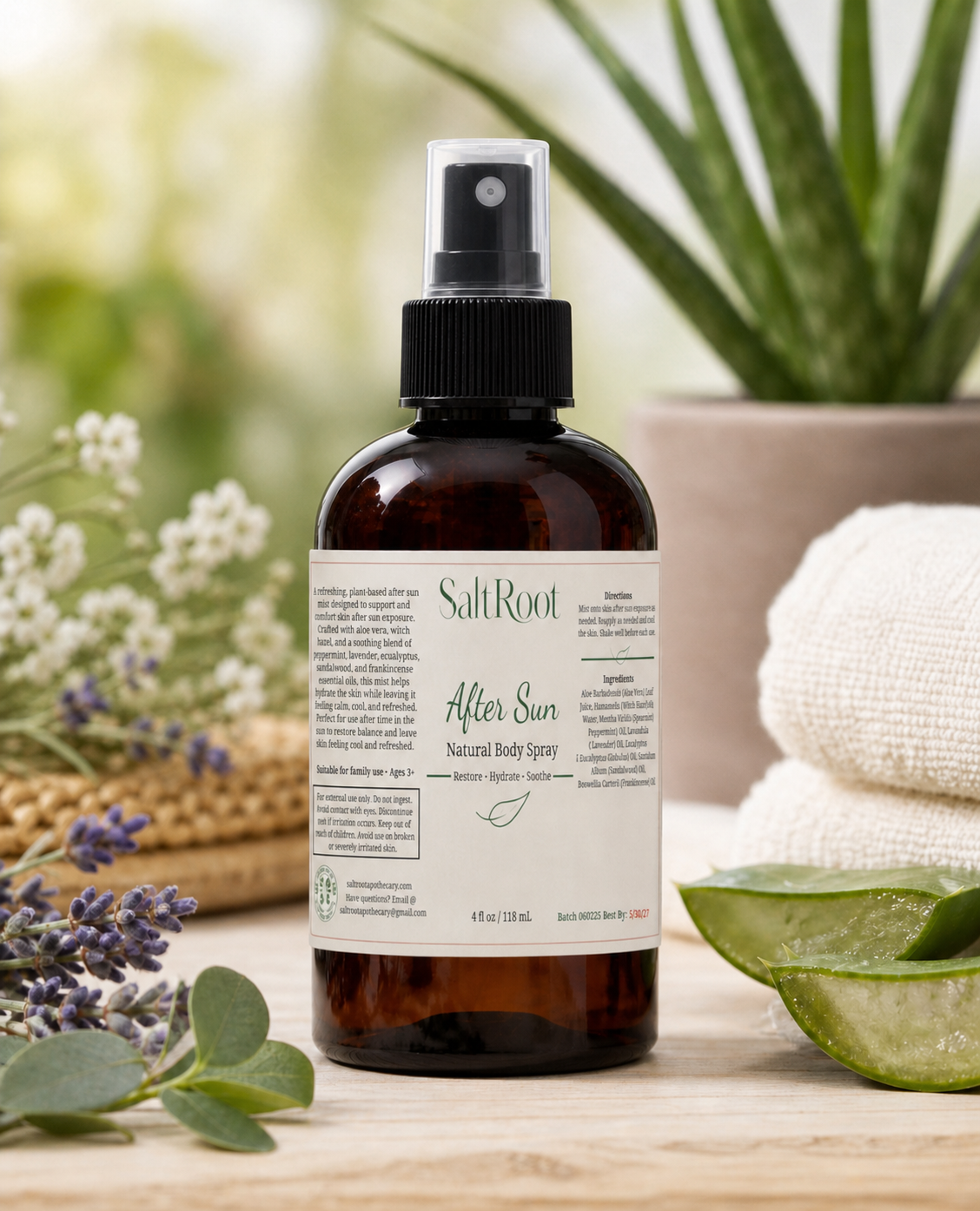 After Sun Natural Body Spray