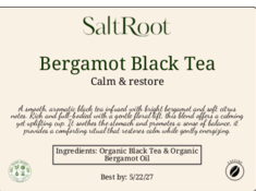 Bergamot Black Herbal Tea (Earl of Tides)