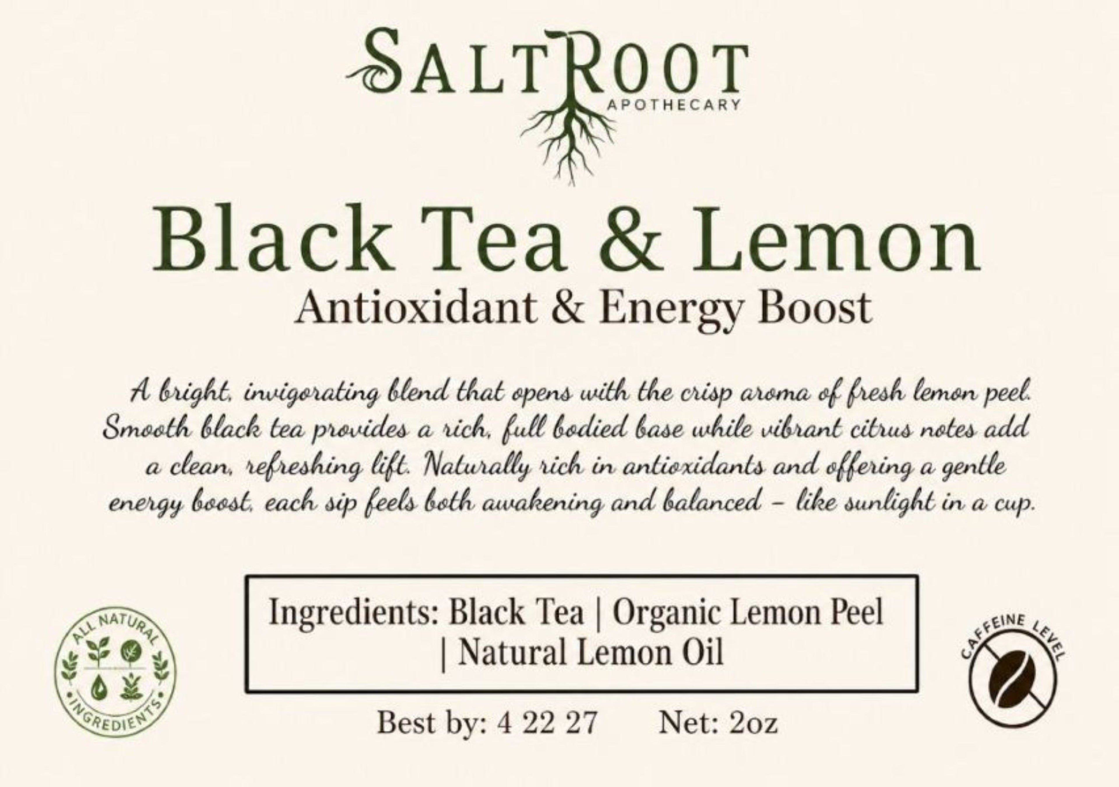 Black Tea & Lemon