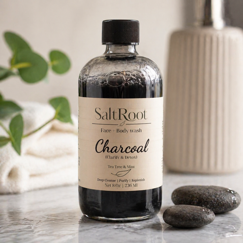 Charcoal Face + Body Wash