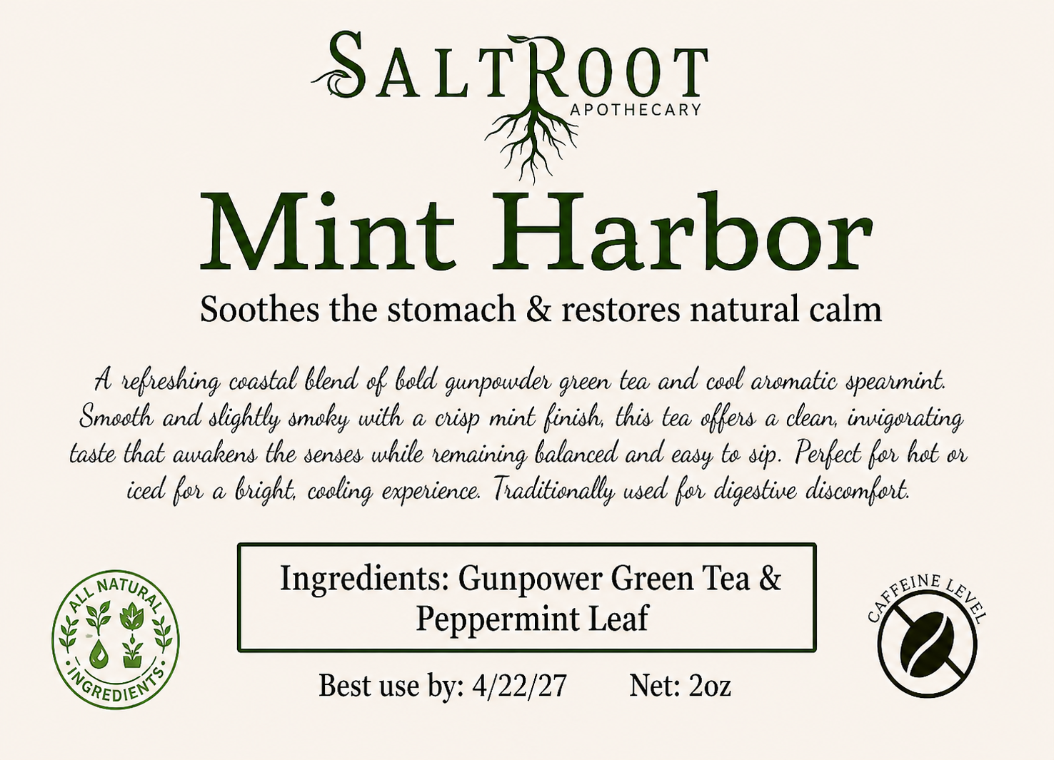Mint Harbor Herbal Tea