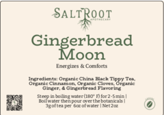 Gingerbread Moon Herbal Tea