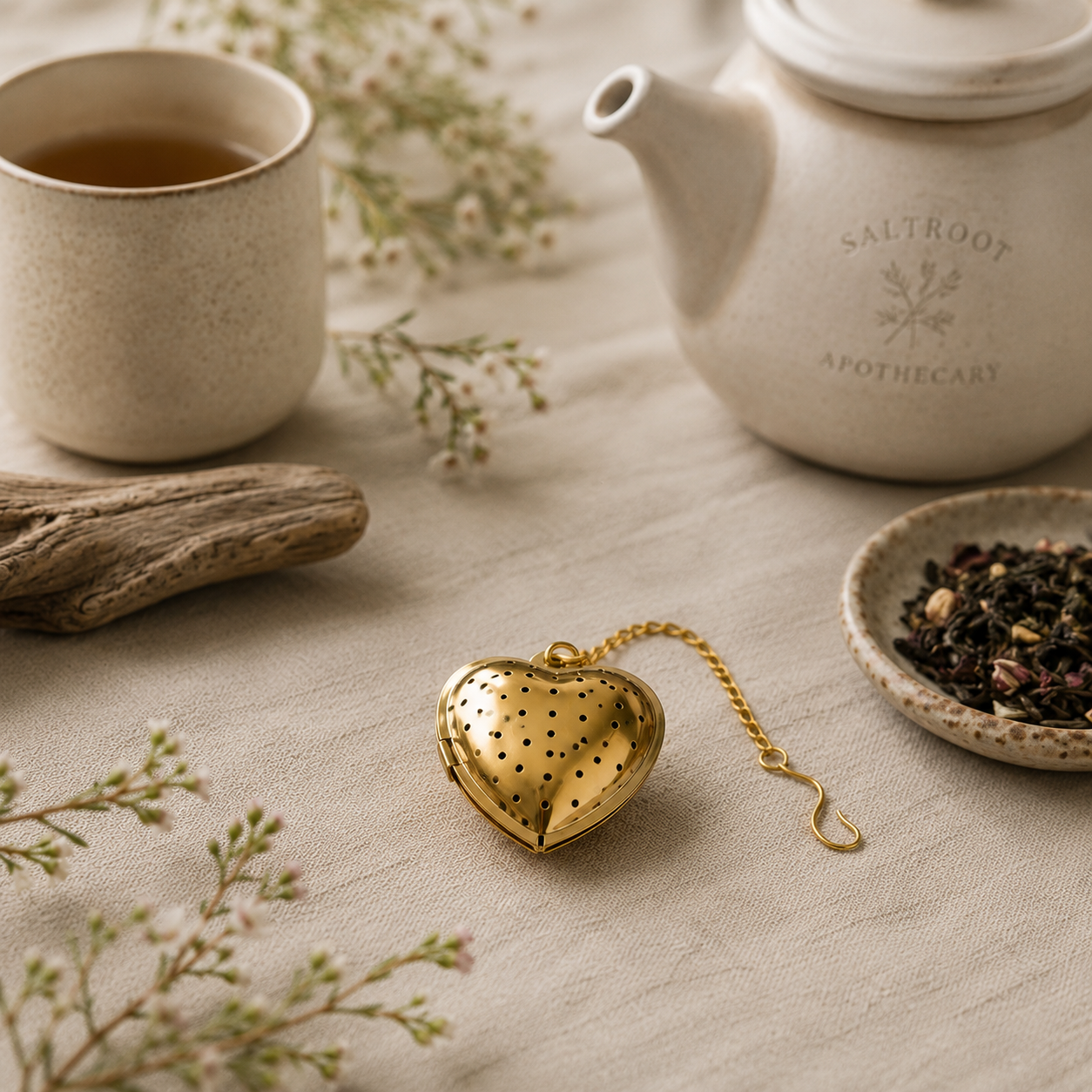 Heart-Shaped Tea Infuser