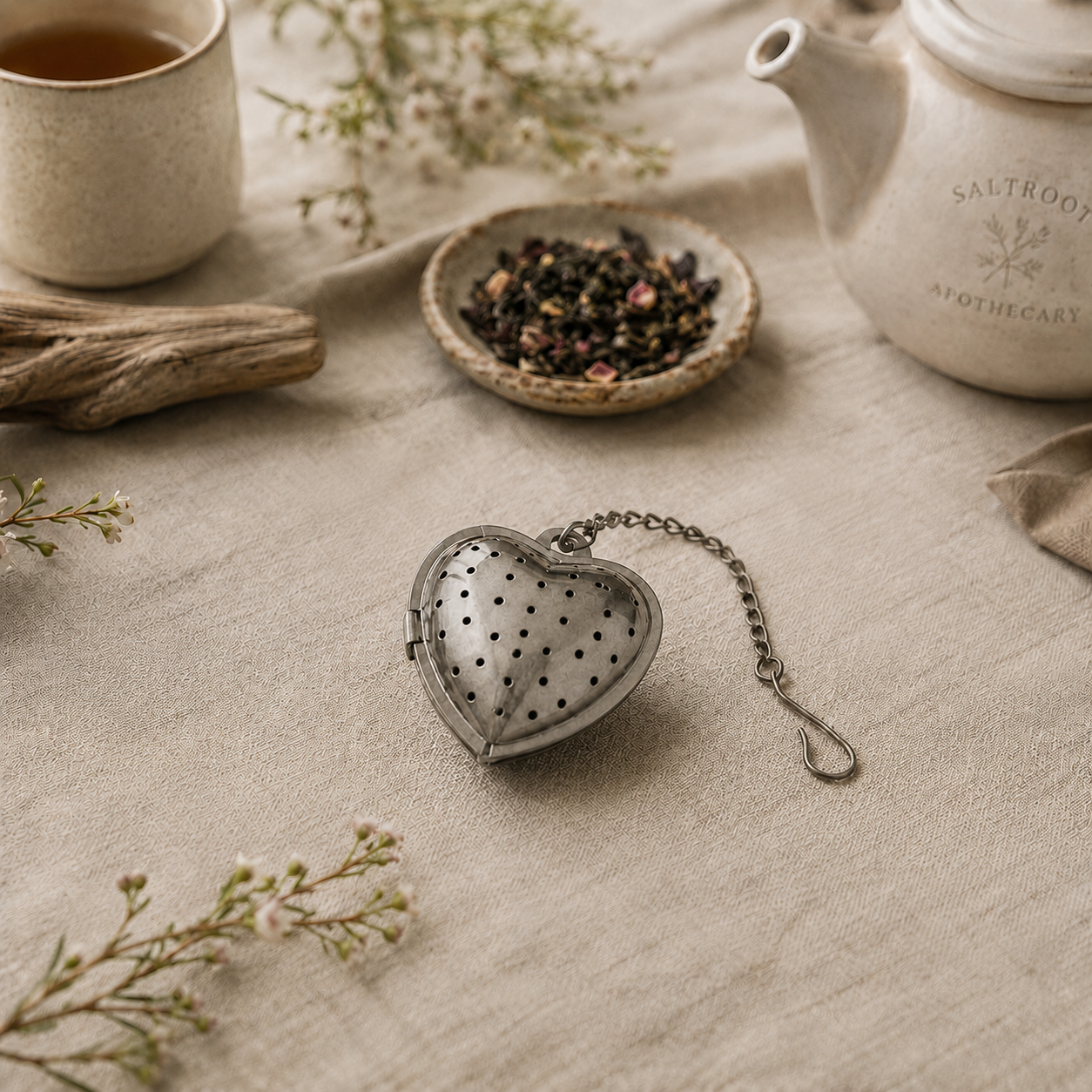 Heart-Shaped Tea Infuser