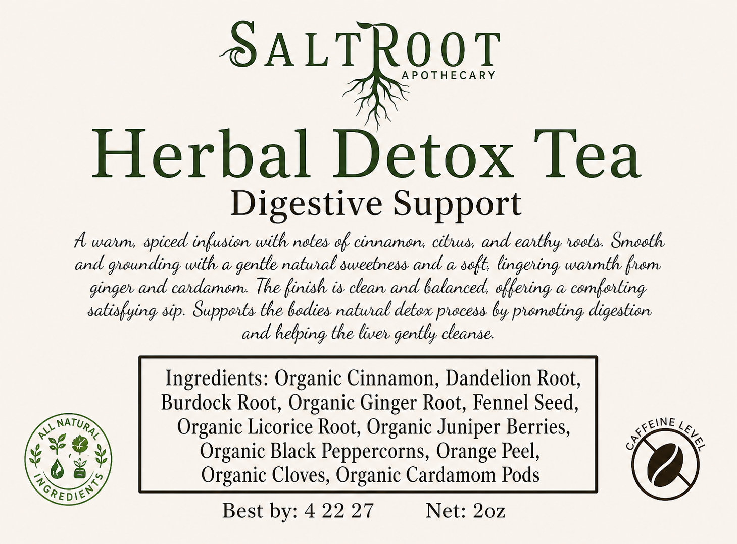Herbal Detox Tea