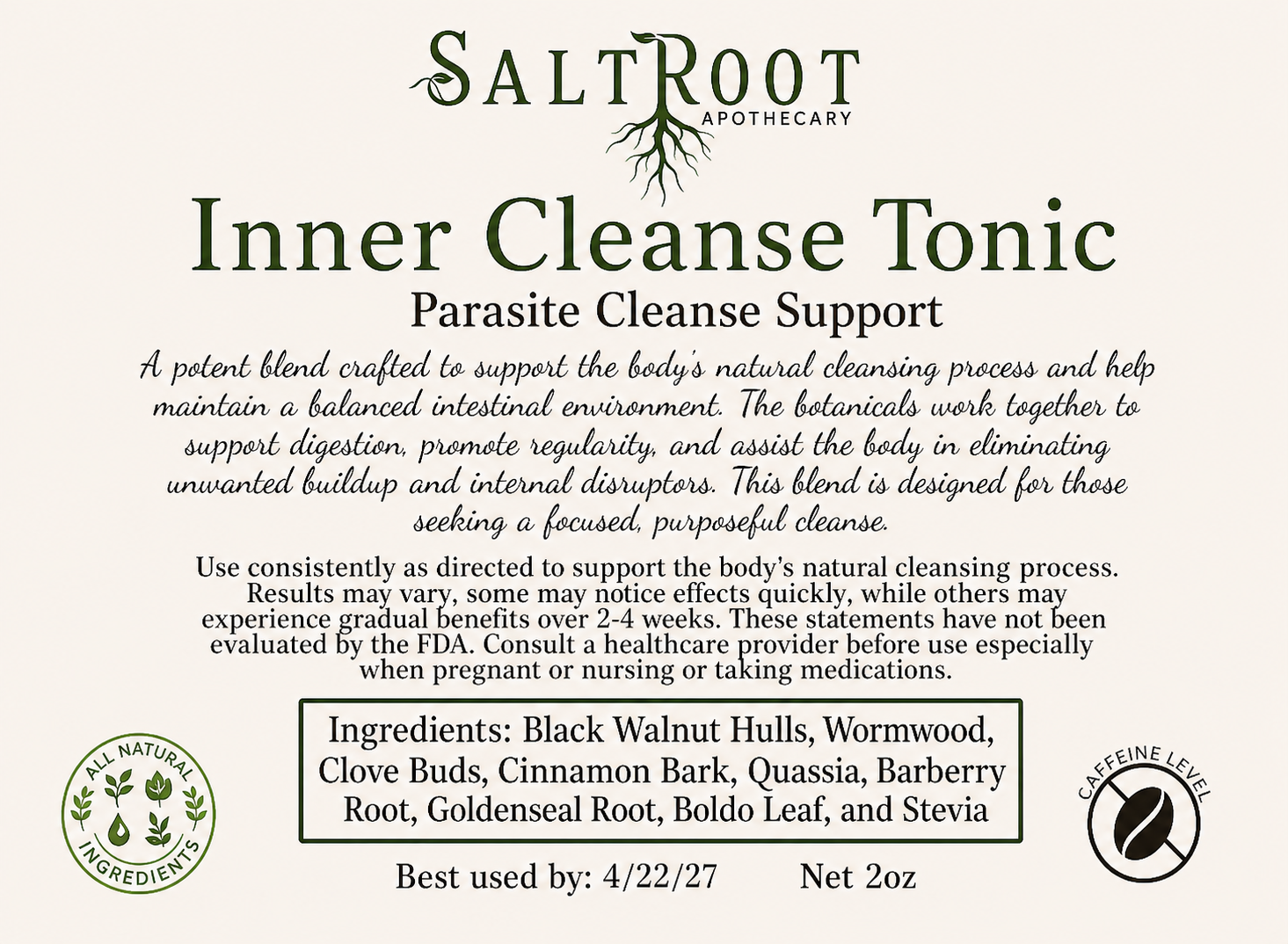 Inner Cleanse Tonic