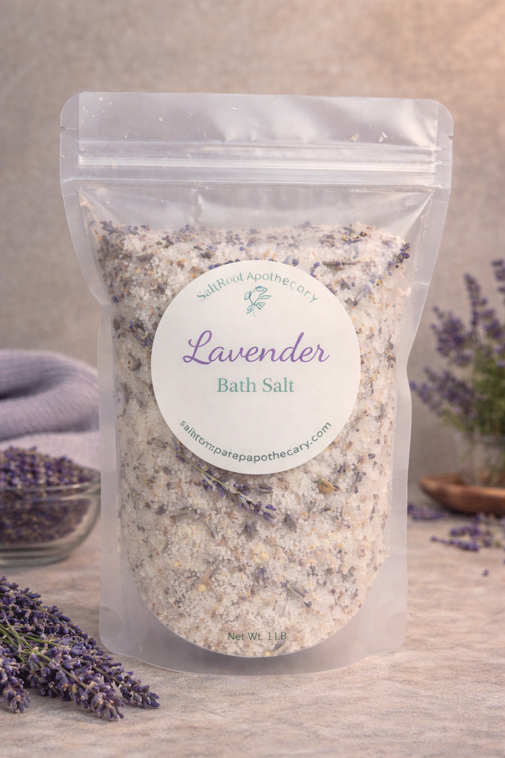Saltroot Herbal Bath Salt