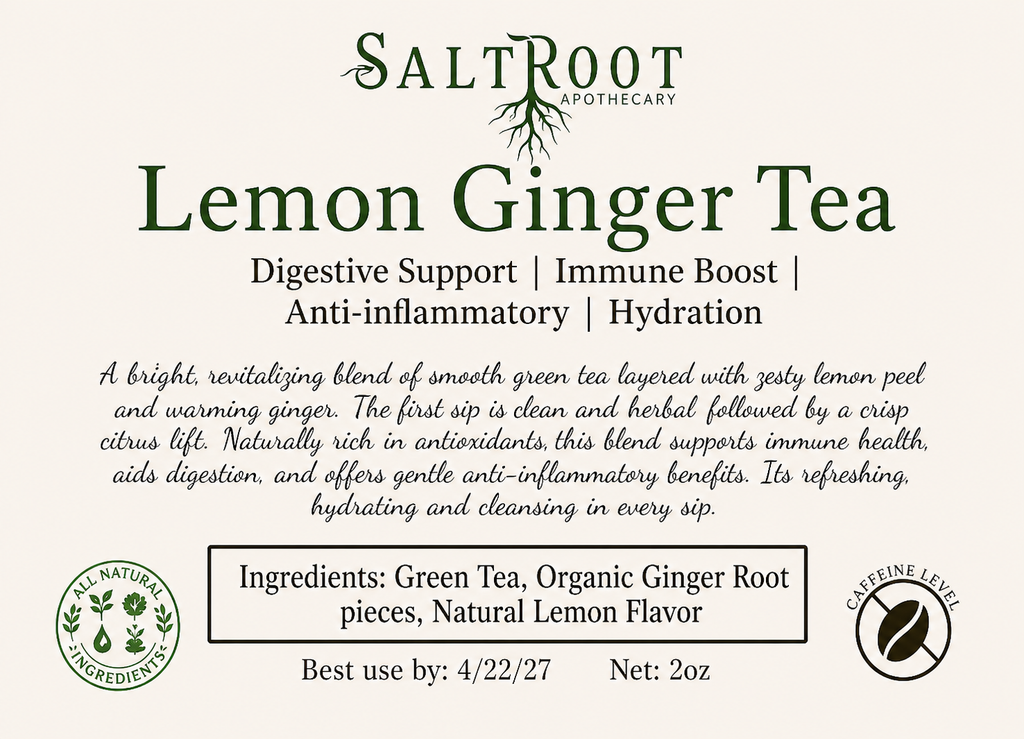 Lemon Ginger Tea