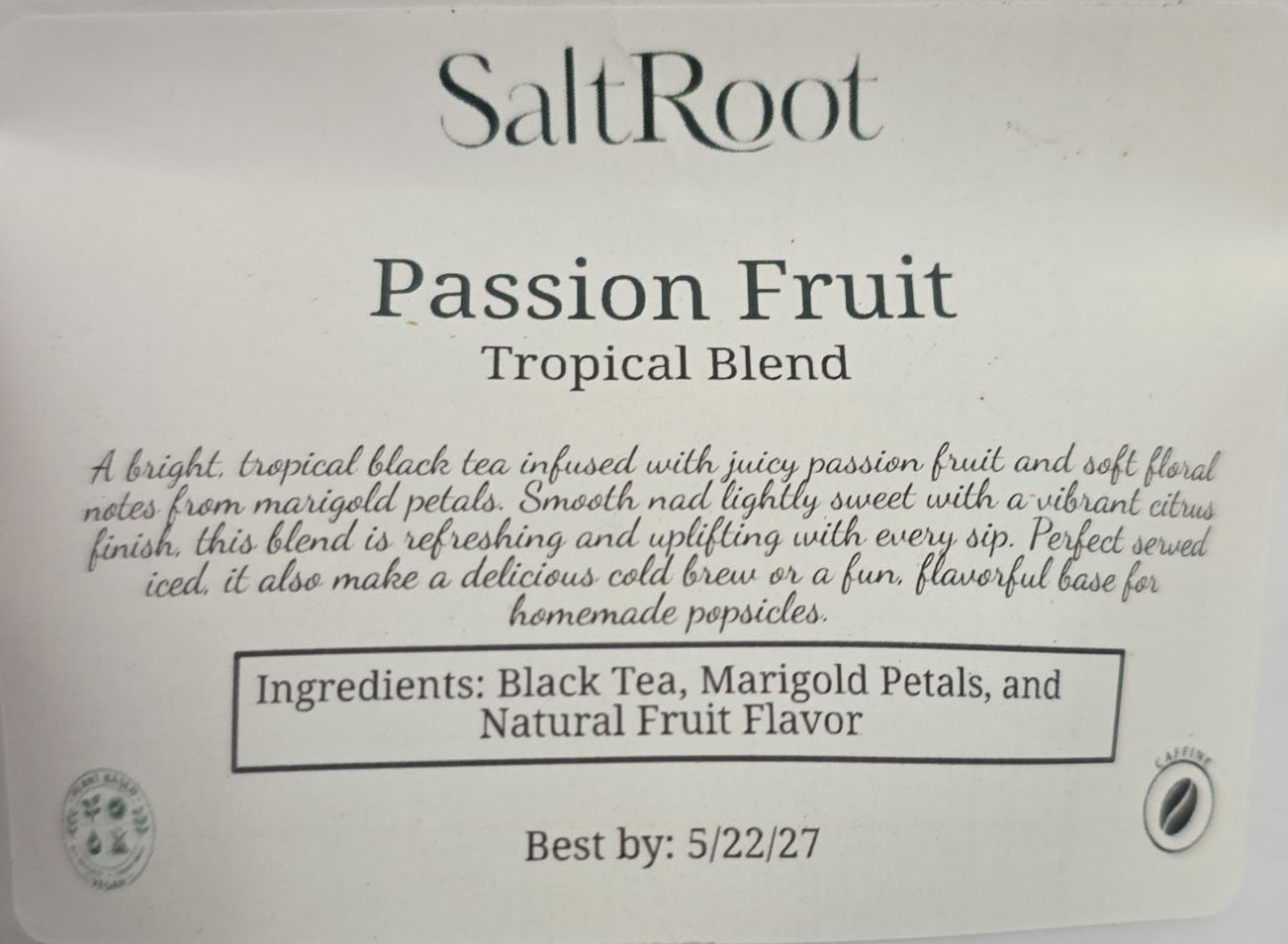 Passion Fruit Herbal Tea