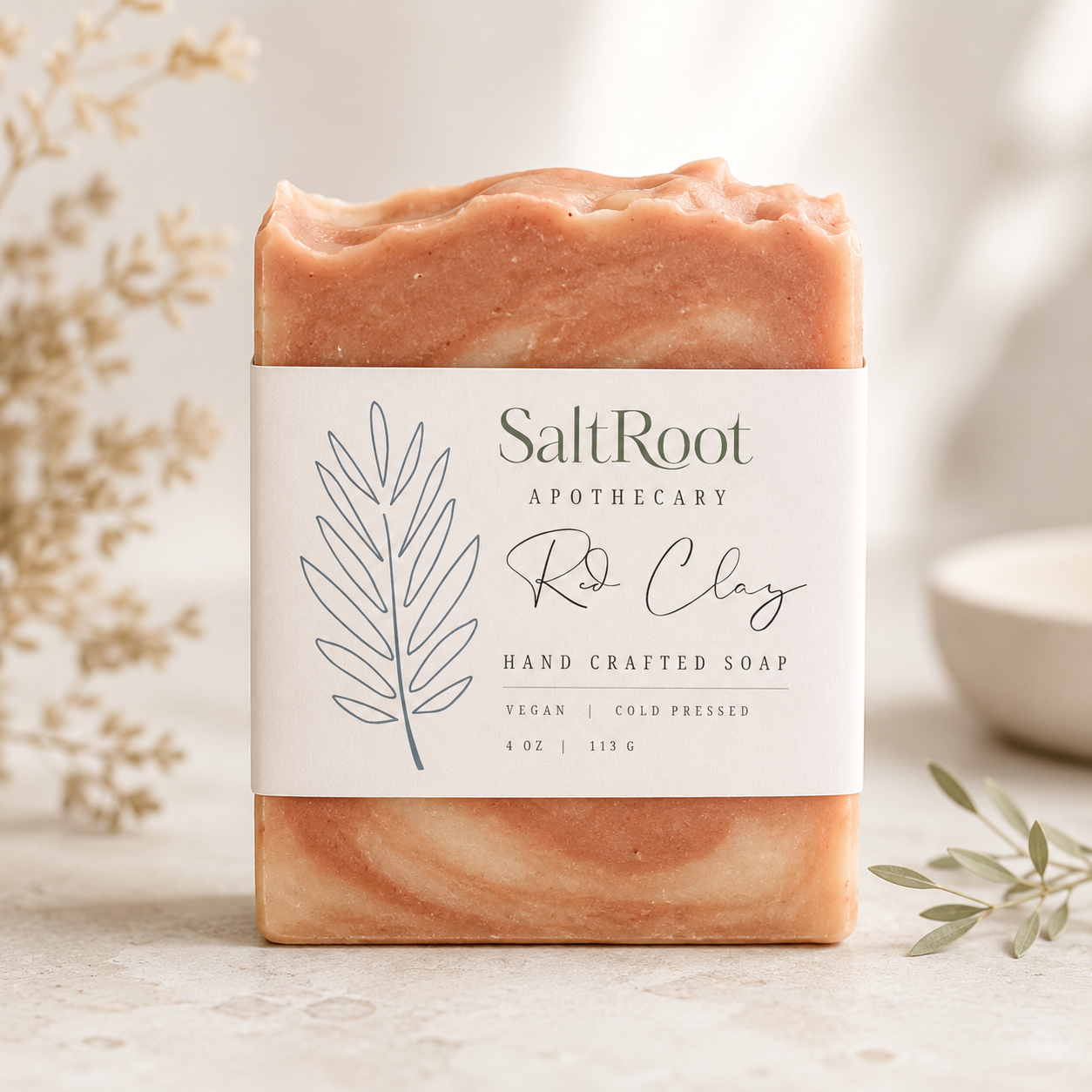 Red Clay Soap Bar