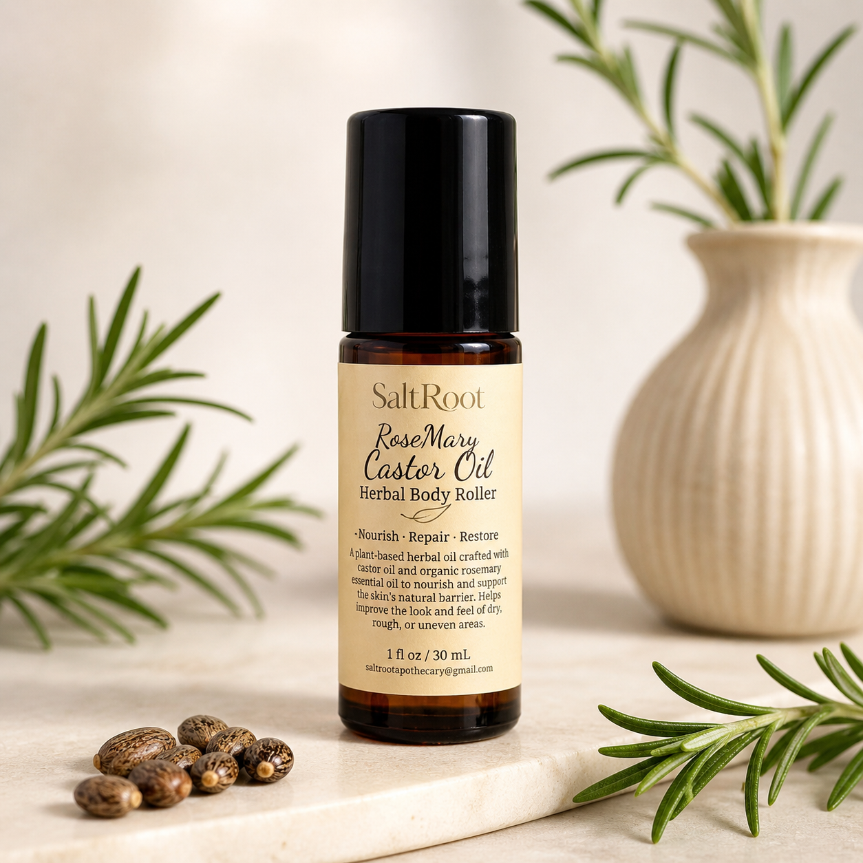 Rosemary Castor Oil