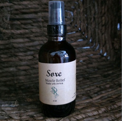 Sore Muscle Relief Oil (w/ Arnica)