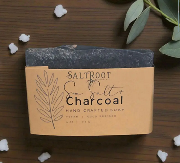 Sea Salt Charcoal soap bar
