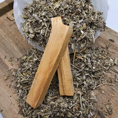 Palo Santo Incense Smudge Wand Bundle