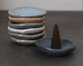 Clay Glazed Incense Holder