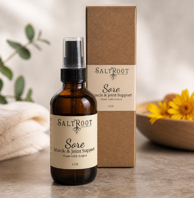 Sore Muscle Relief Oil (w/ Arnica)