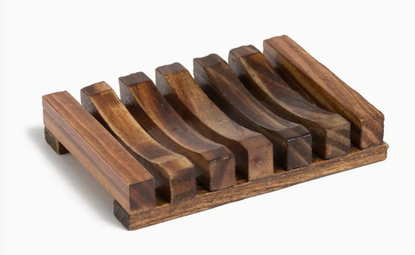 Wooden Soap Tray - Dark