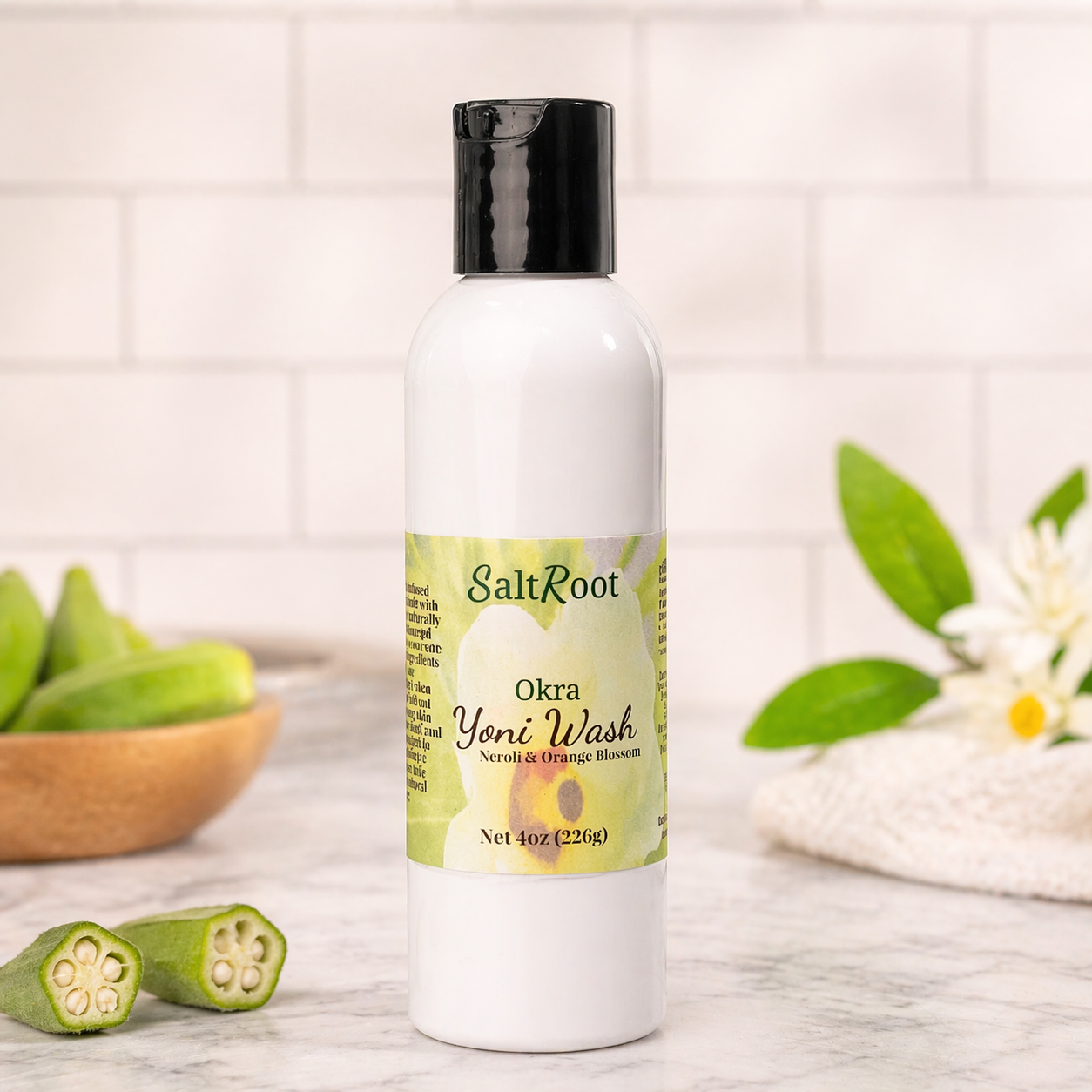 SaltRoot Okra Intimate Wash