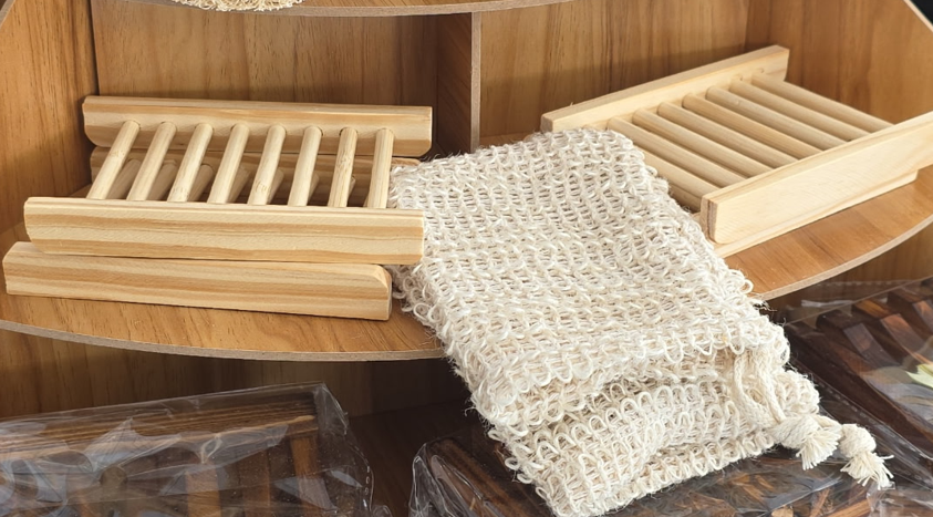 Woven Soap Bag